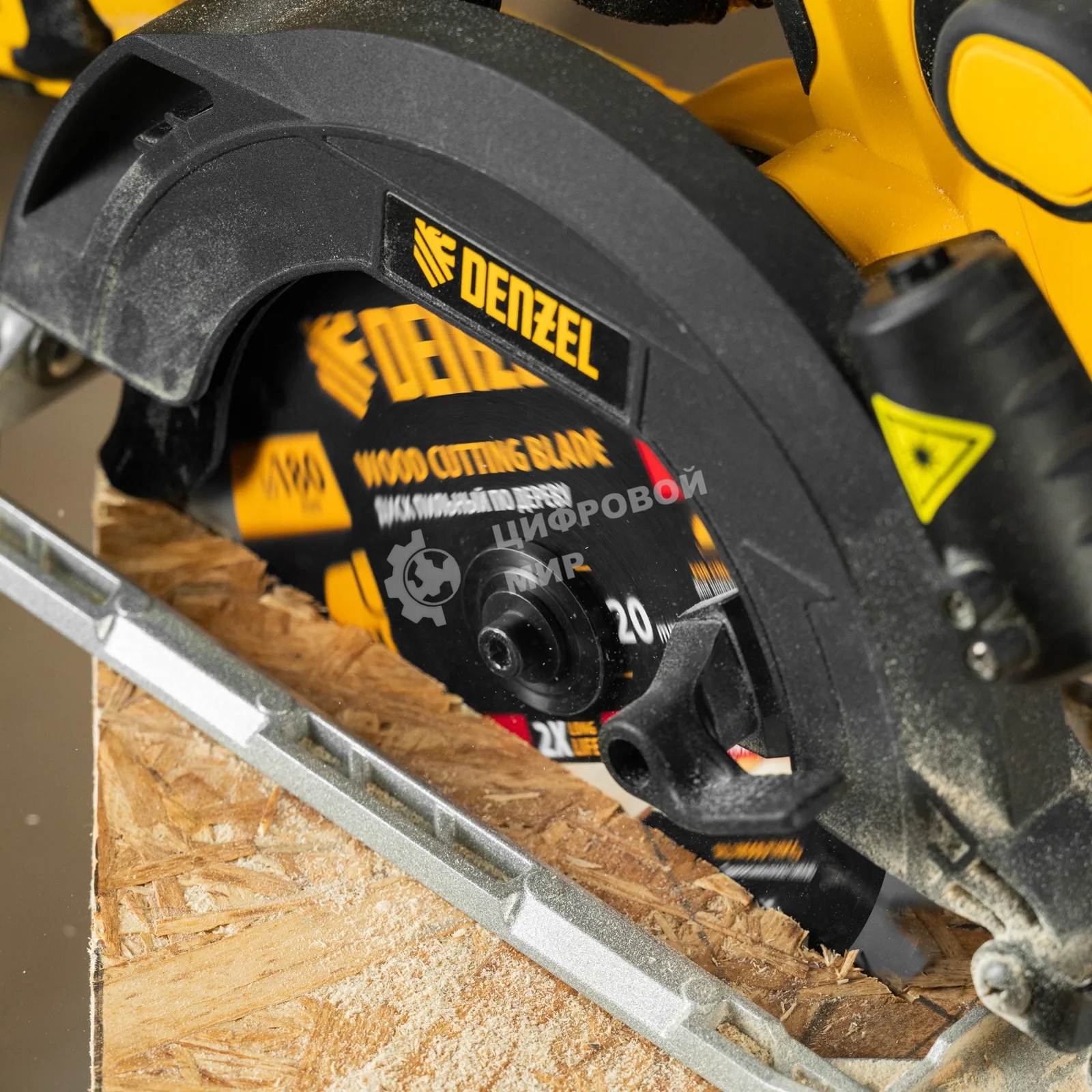 Пильный диск по дереву Denzel ф180х 20 мм, 24 зубьев 733287