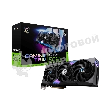 Видеокарта MSI RTX 5060 8G GAMING TRIO, NVIDIA GeForce RTX 5060, 8 ГБ GDDR7, 128 бит, PCI-e 5.0, 1xHDMI, 3xDP