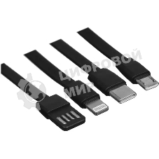 Портативный аккумулятор Tecno OnGO L101 10000mAh 12W 2.4A 2xUSB-A/USB-C черный