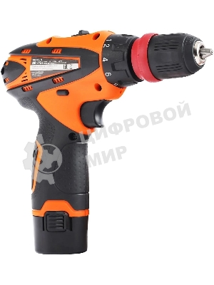 Дрель-шуруповерт Patriot BR 115Li, 12 В, 2 Ач, 25 Нм, щеточный