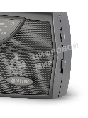 Радиоприемник Vitek VT-3591 (GY) LED индикатор Телескопическая антенна Тип батареек	UM-1