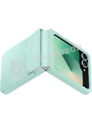 Чехол (клип-кейс) Samsung для Samsung Galaxy Z Flip6 Kindsuit Case Flip 6 (F741) мятный (EF-VF741PMEGRU)