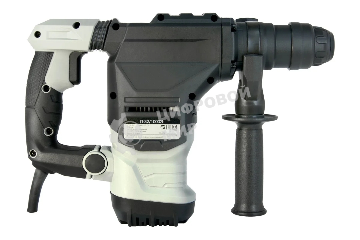 Перфоратор Интерскол П-32/1000Э SDS-plus уд.:6Дж 1020Вт (кейс в комплекте)