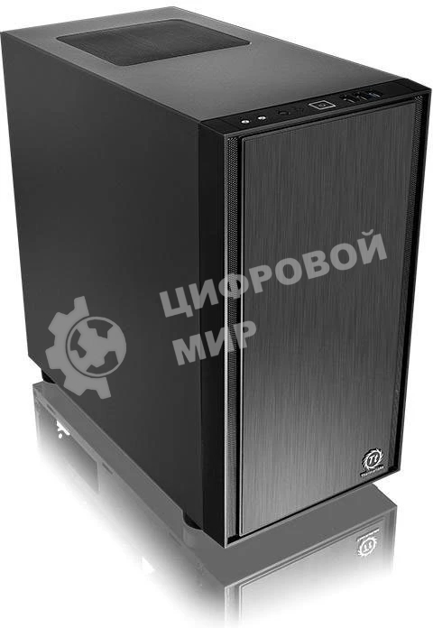 Компьютерный корпус Thermaltake Versa H17 черный без БП mATX 1xUSB 2.0 1xUSB 3.0 audio bott PSU
