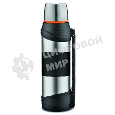 Термос Lara LR04-63 2,4 л нержавеющая сталь, пищевой нейлон, пластмасса, силикон