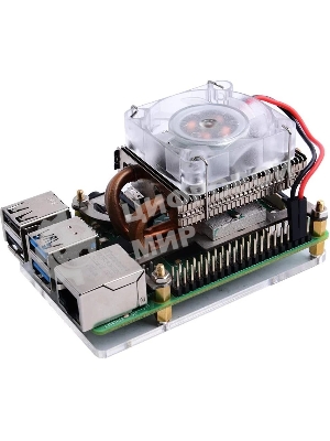 Кулер для процессора Raspberry Pi RPI-LPCOOL Ice Tower CPU for Raspberry Pi, Low Profile