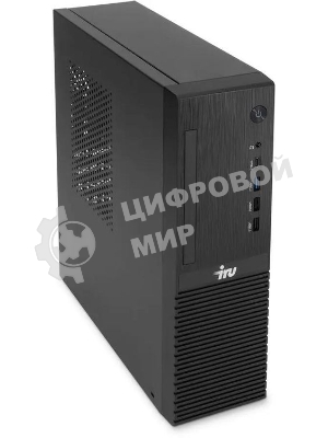 Компьютер IRU 310SC SFF i3 12100 (3.3) 8Gb SSD256Gb UHDG 730 Windows 11 Pro GbitEth 200W черный (2152519)
