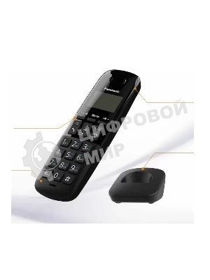 Телефон беспроводной (DECT) Panasonic KX-TGb610RUB черный АОН