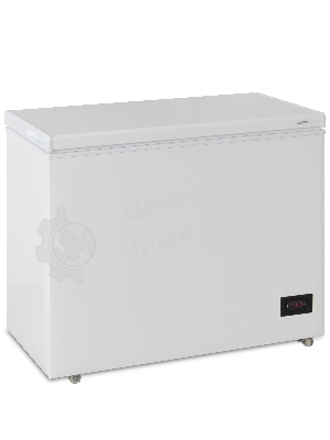 Морозильный ларь Бирюса Б-210KDN, белый с глухой крышкой, 160 л