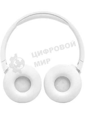 Беспроводные/проводные наушники JBL Tune 670NC белый, накладные, Bluetooth + проводной, активное шумоподавление, до 70 ч