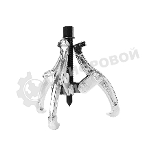 Съемник подшипников трехзахватный Deli DL-S4 100мм(рабочий ход болта), внешний диаметр 20-100мм, внутренний диаметр 40-90мм, сталь 45#