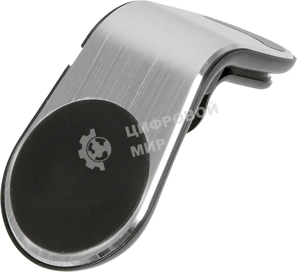 Держатель LuxCase магнитный серебристый для смартфонов и навигаторов (98803)