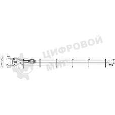 Кабель Gospower 0504-18030040, Power cable DC 3m