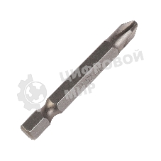 Бита EDGE by PATRIOT PH2, сталь S2, длина 50 мм, 2шт в блистере