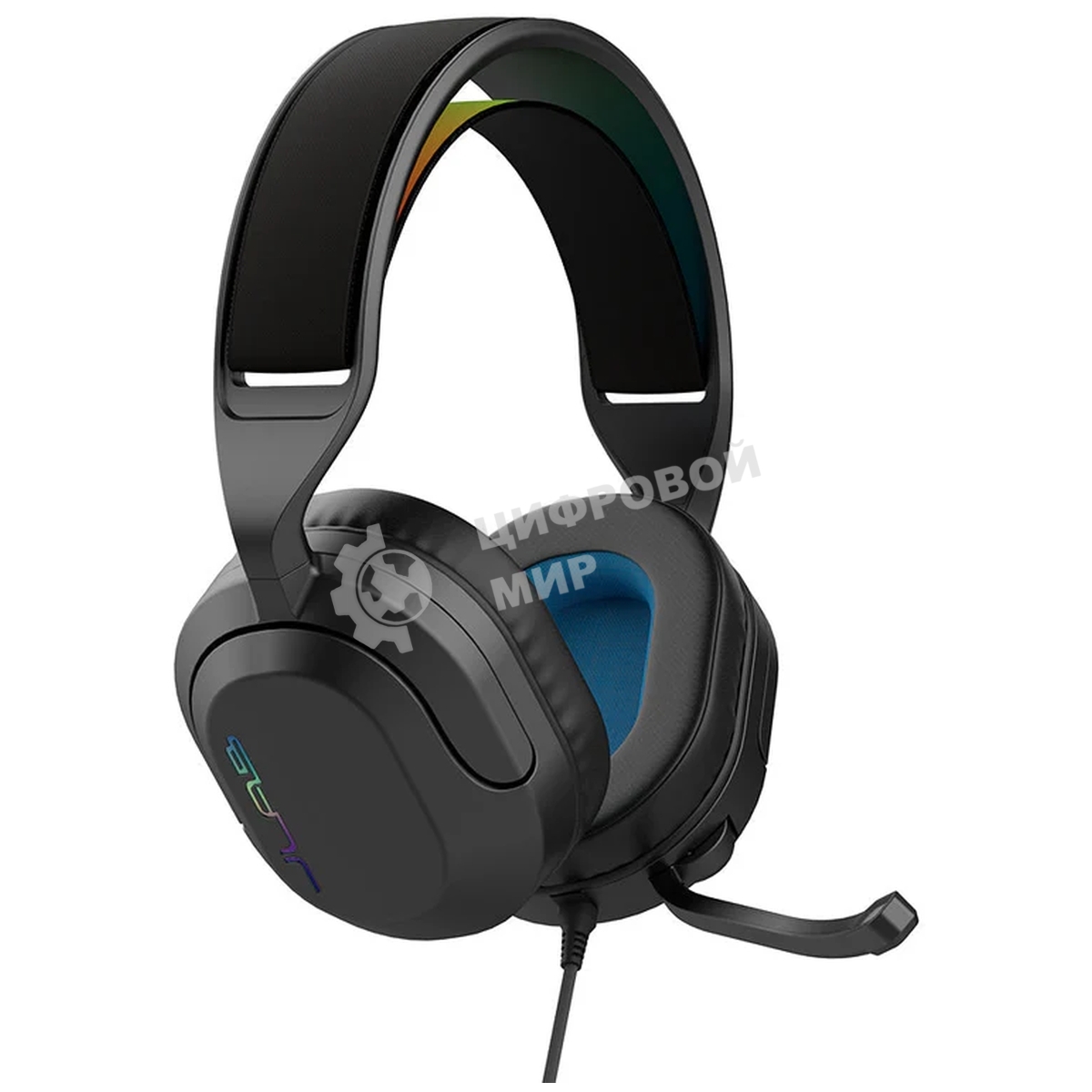 Гарнитура проводная Jlab Nightfall Wired Headphones - Black (PN: GHNHTFALLRBLK4)