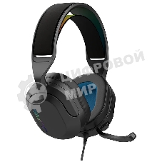 Гарнитура проводная Jlab Nightfall Wired Headphones - Black (PN: GHNHTFALLRBLK4)