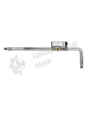 Вороток Г-образный Denzel 375x100 мм, квадрат 1/2