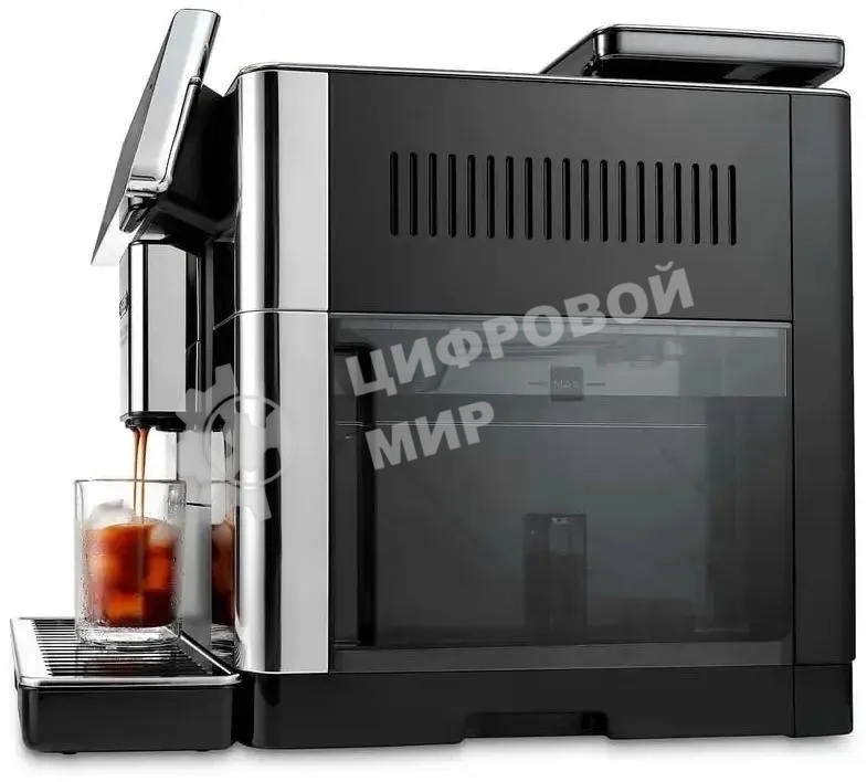 Кофемашина DeLonghi ECAM630.55.SSM 1450Вт черный/серебристый