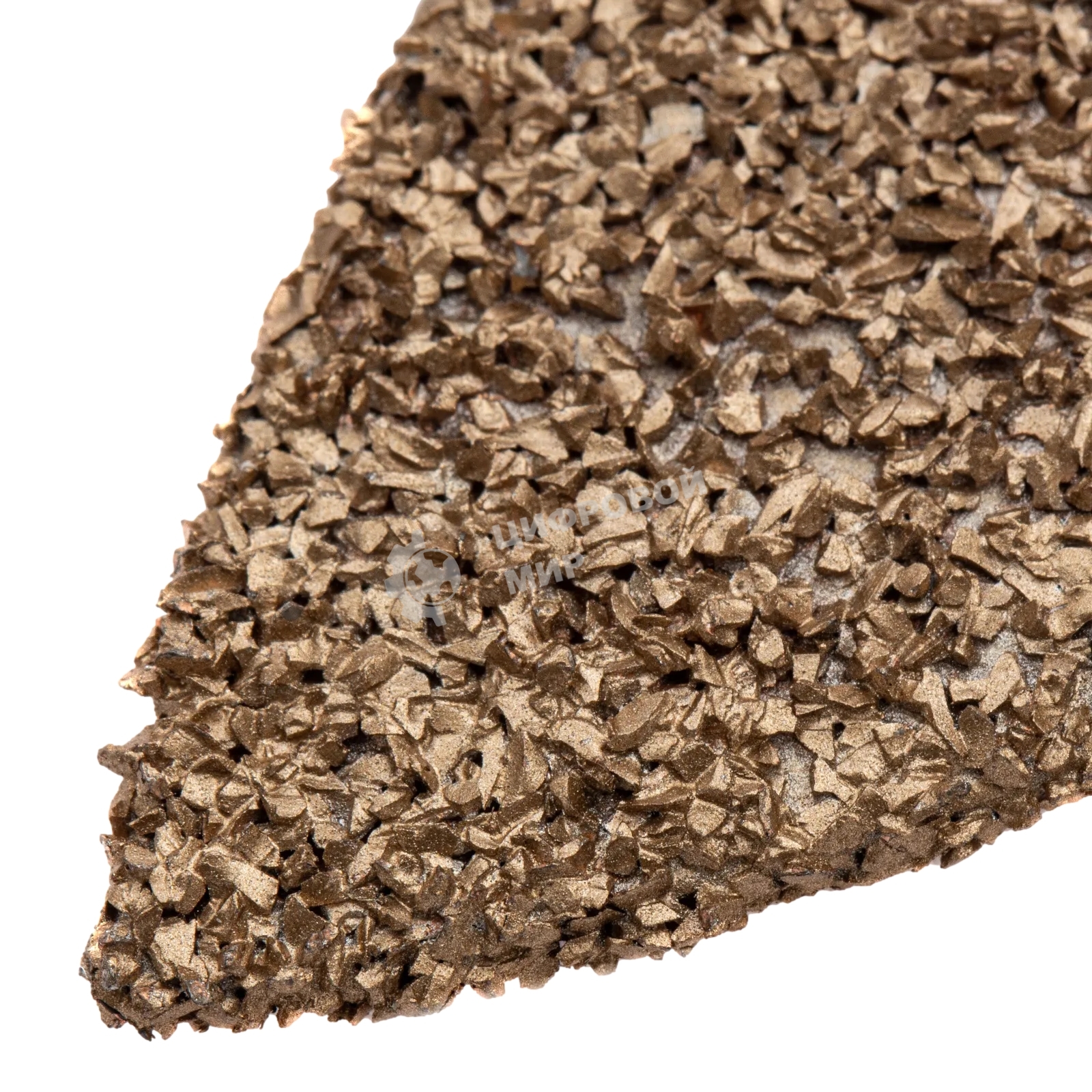 Насадка для МФИ Denzel шлифовальная дельтовидная, HM, по плитке и дереву, 33 мм