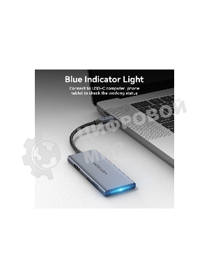 USB-концентратор Vention TOOHB, USB Type-C, USB/HDMI/SD/XD/CF/MS/TF,USB Type-C