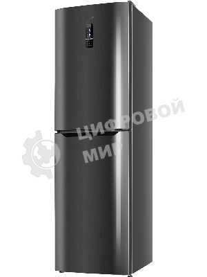 Холодильник Atlant ХМ-4623-159-ND черный металлик двухкамерный 187/125л морозилка снизу, No Frost