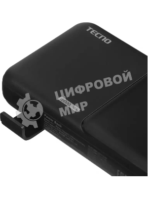 Портативный аккумулятор Tecno OnGO L101 10000mAh 12W 2.4A 2xUSB-A/USB-C черный
