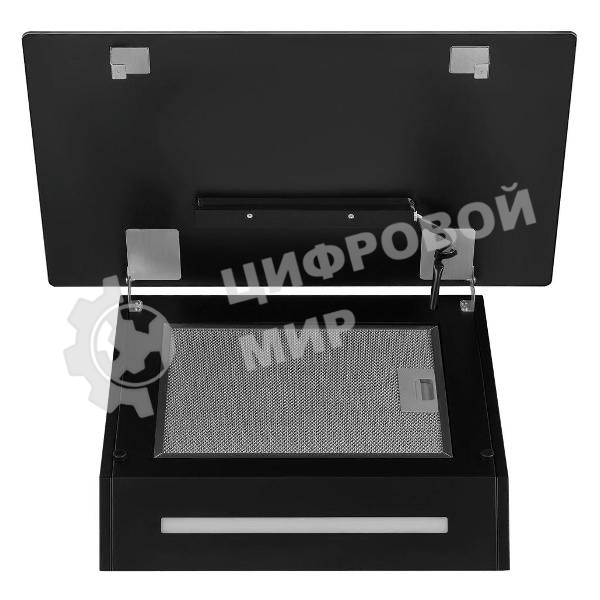 Вытяжка наклонная Maunfeld Falcon 60 Glass черная, 59.5 см, 1150 куб. м/ч, 54 дБ