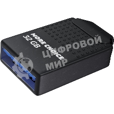 Флешка USB More Choice MF32-2 black (4610196404917), 32Gb, USB 2.0, R/W 50/20, черный