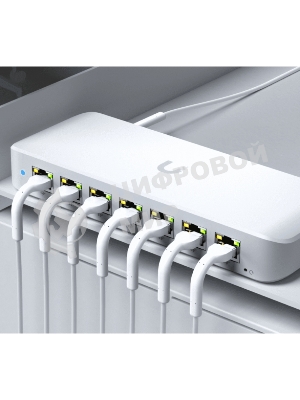 Коммутатор Ubiquiti UniFi Switch Ultra 210W, 8×1 Гбит/с PoE+, управляемый