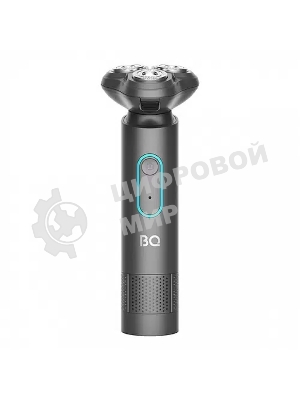 Электробритва BQ SV1002 Tiffany-Gray. Мощность 5 Вт/Время зарядки 90 минут/Время беспроводной работы 60 минут/Влагозащита IPX6/Мытье под водой/Портативная база для зарядки