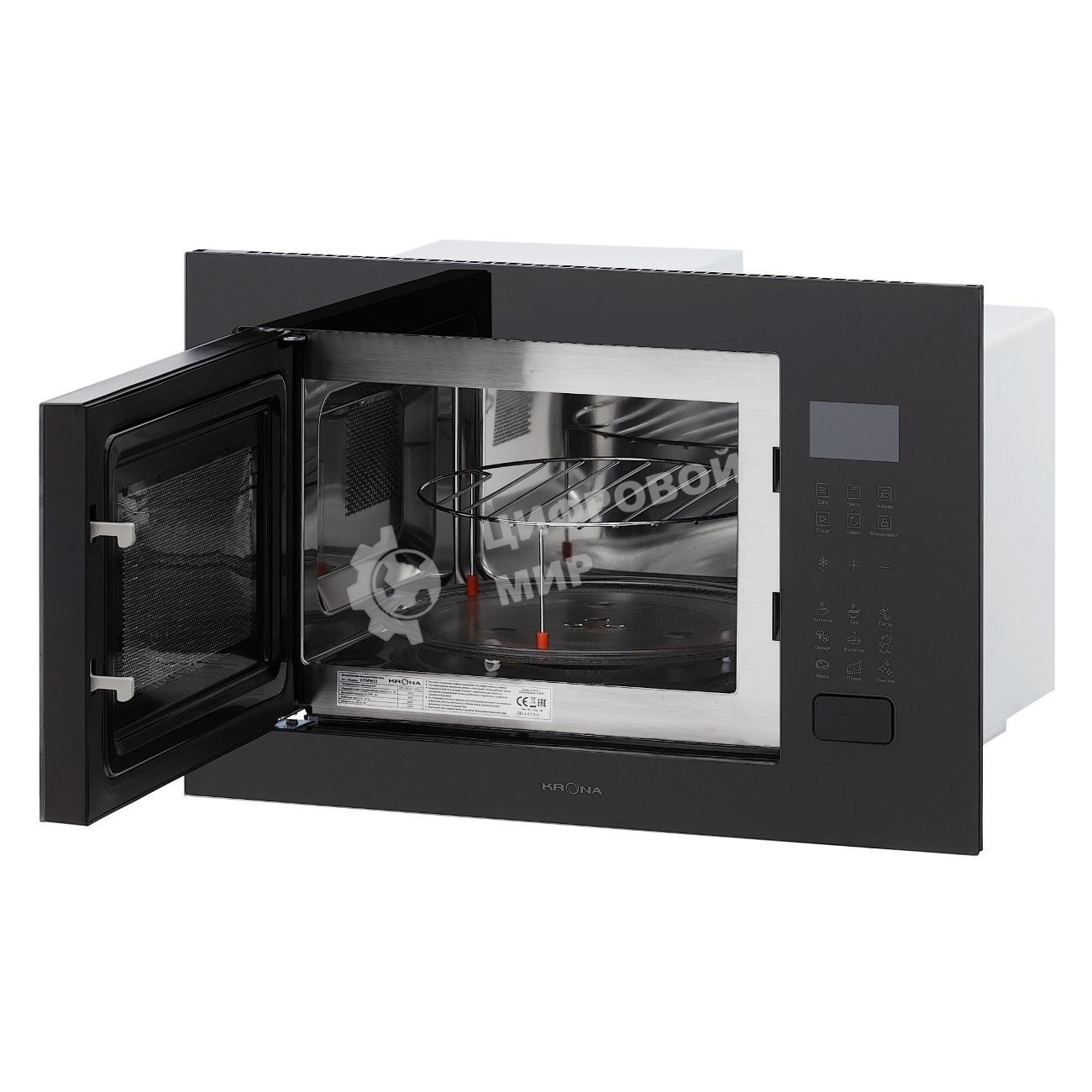Встраиваемая микроволновая печь Krona REIN 60 BL черный