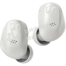 Наушники TWS Sennheiser Accentum True Wireless белый, внутриканальные, Bluetooth, гибридное активное шумоподавление, до 8 ч