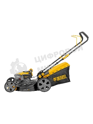 Газонокосилка бензиновая Denzel GLD-460-K, 150 см3, 46 см, 50 л