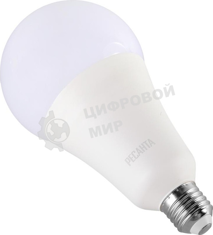 Лампа светодиодная Ресанта LL-R-A95-25W-230-4K-E27 груша