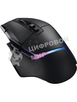 Мышь беспроводная Logitech G502 X Plus черный, 25600 dpi, радиоканал, USB, кнопки - 13