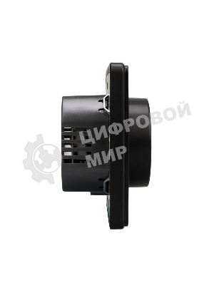 Светорегулятор Kranz KR-78-0732-3 ROUND (диммер) 300Вт с/у оникс