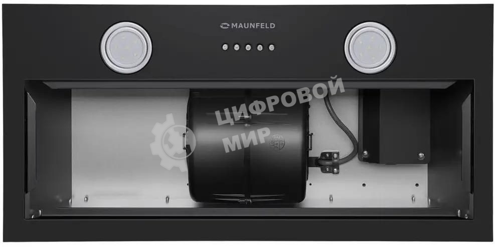 Вытяжка встраиваемая Maunfeld THAMES 601PM черный, 60 см, 850 куб. м/ч, 44 дБ
