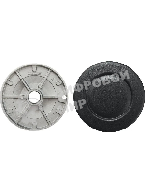 Газовая варочная панель Maunfeld EGHG.32.1CW/G, 2 конфорки, закаленное стекло, белый