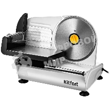 Ломтерезка Kitfort КТ-6269 150Вт (нарезка до 15мм) серебристый/черный