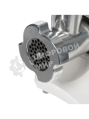 Мясорубка электрическая Аксион М14.02 белый, 600 Вт, 0.7 кг/мин, насадки - 6