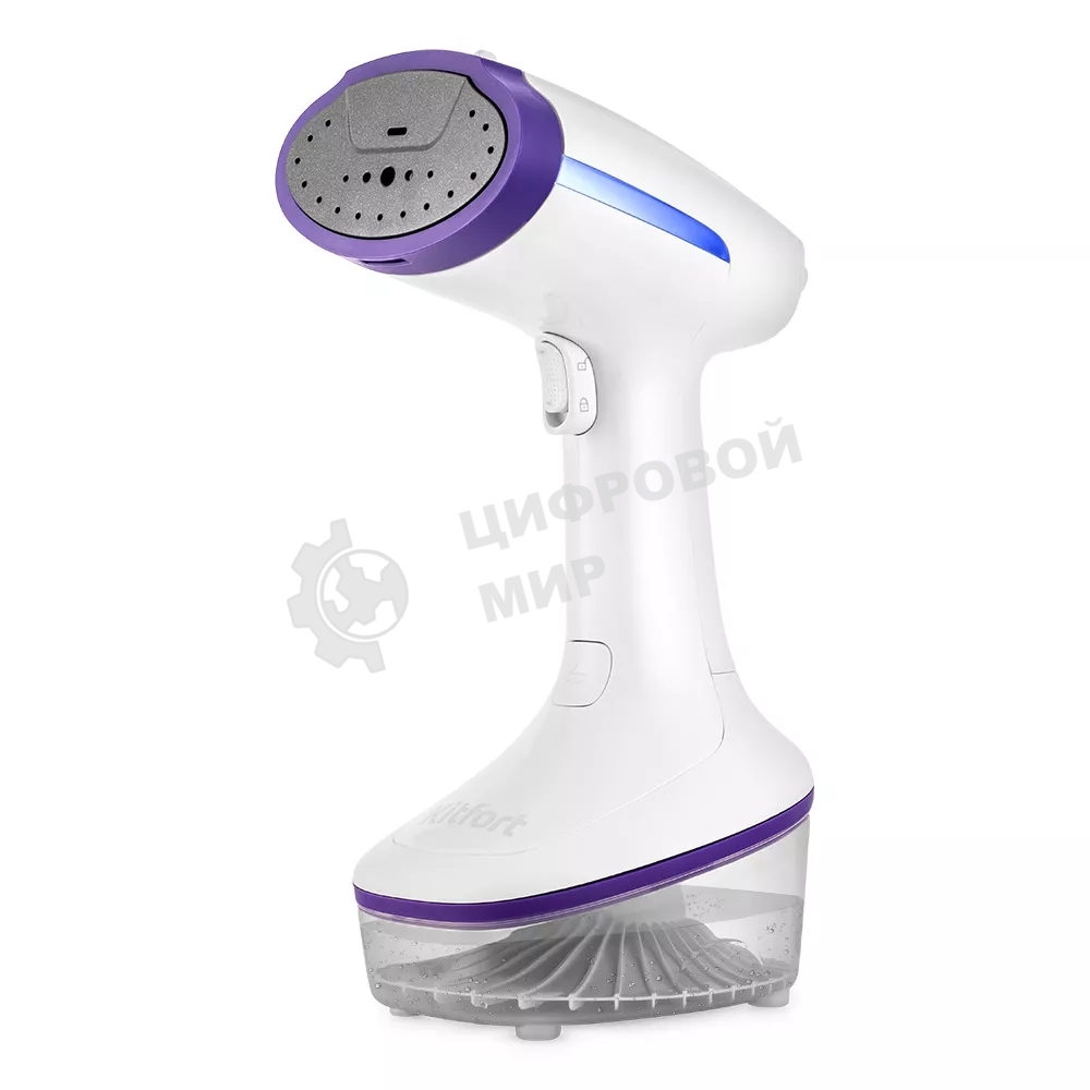 Отпариватель Kitfort КТ-989 фиолетовый/белый, 1630 Вт, 20 г/мин, 300 мл