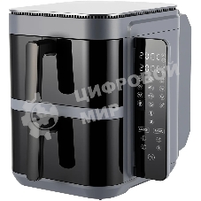 Аэрогриль TopDevice DUO TDA1005 черный, 2800 Вт, 11 л, сенсор, 12 программ
