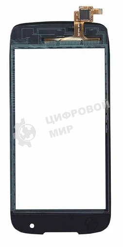 Сенсорное стекло (тачскрин) для Fly IQ4405 Quad EVO Chic 1, черное