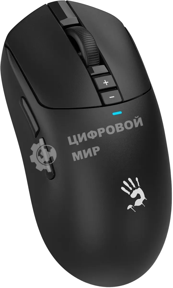 Мышь беспроводная/проводная A4Tech Bloody R72 Ultra черный, 20000 dpi, радиоканал, USB-C, кнопки - 7