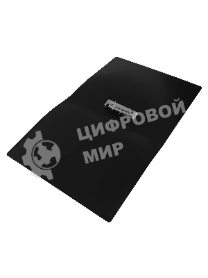 Папка с металлическим зажимом Бюрократ DeLuxe DL07CMILK A4, пластик, 0.7мм, корешок 27мм, молочный