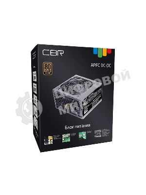 Блок Питания CBR PSU-ATX450-12GM, 450Вт,80 PLUS Bronze, 120мм, черный