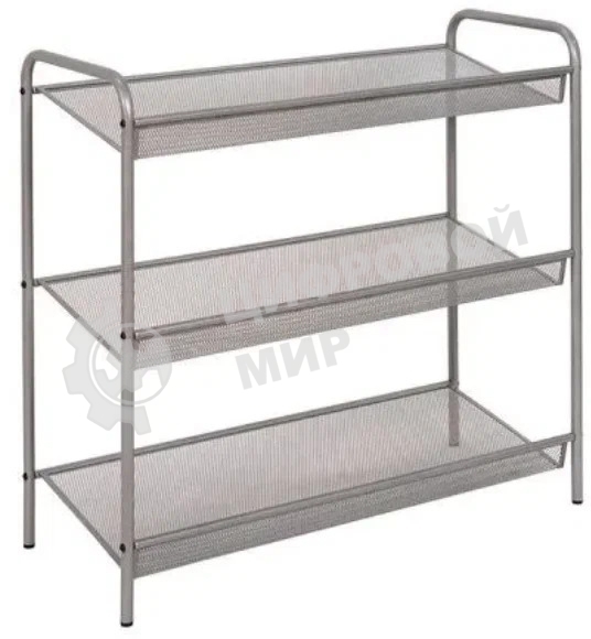 Подставка для обуви ЗМИ Женева 23 ПДО Ж23 ГР графит, 3 полки