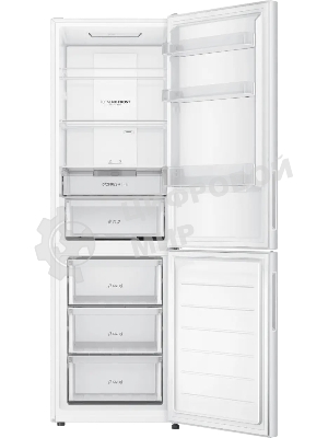 Холодильник Haier CEF536CWG белый двухкамерный 240/105 л морозилка снизу, No Frost