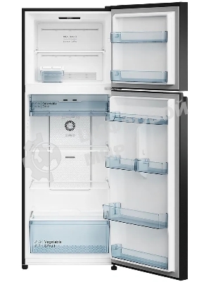 Холодильник Hitachi HRTN6443SUCS черный двухкамерный 315/94л морозилка сверху