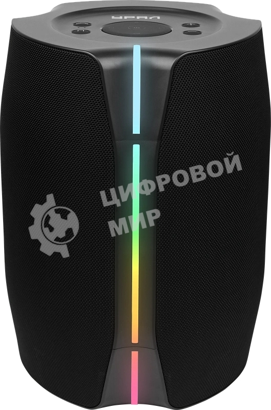 Портативная колонка Ural Болт 32х10 черный 320W 2.0 BT/3.5Jack/USB-C 10м 8000mAh (УРАЛ БОЛТ 32Х10)